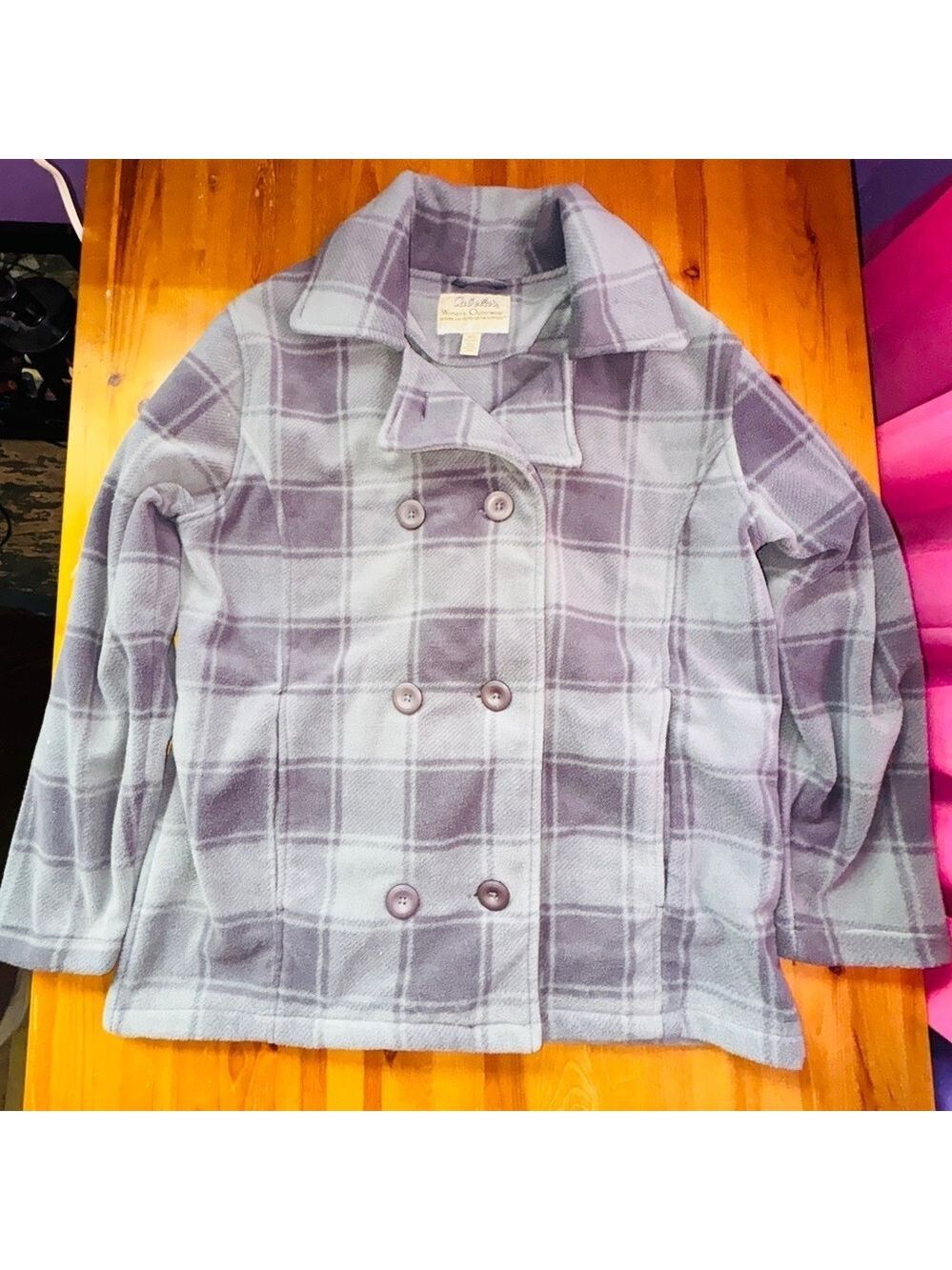 Cabelas plaid coat